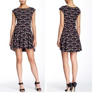 Cece by Cynthia Steffe Bitsy Bird Dress Size 4
